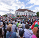Ez volt az első lépés, megüzenték a tüntetők Magyar Péternek: Nem félünk! Ez volt az első lépés, megüzenték a tüntetők Magyar Péternek: Nem félünk!