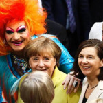 Merkel meleg lagzija