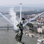 Budapest adja a világ egyik legszebb hátterét a repülés Forma–1-ének
