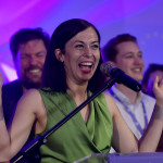 Cseh Katalin tomboló szelfije