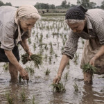 Claire Kenneth és Bethlen Margit a kitelepítésben
