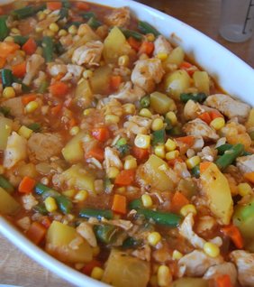 &quot;Főzz az egészségedért&quot; 6. recept - Zöldséges csirke 