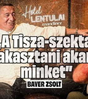 Bayer Zsolt: Egyszer rontunk, és VÉGE van mindennek!