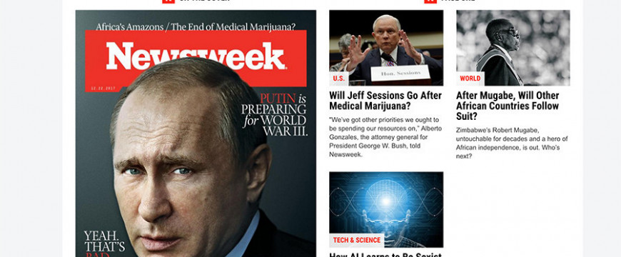 Lovas István: A Newsweek szerint Putyin a harmadik világháborút tervezi