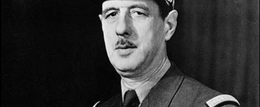 De Gaulle ráismerne a hazájára?