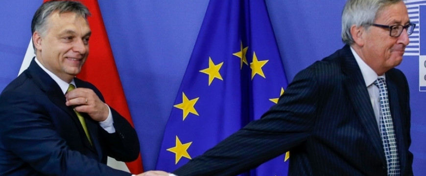 Orbán keményen Juncker tyúkszemére lépett