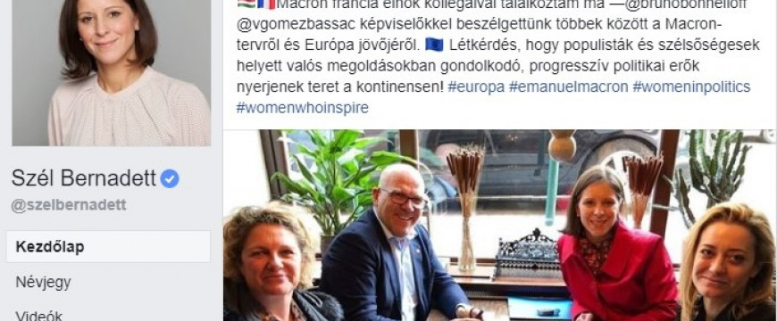 Mit akarhattak Macron emberei Szél Bernadettől?