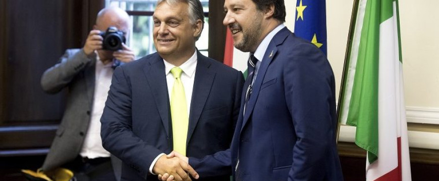 Salvini Orbánnal karöltve képzeli el a jövőt