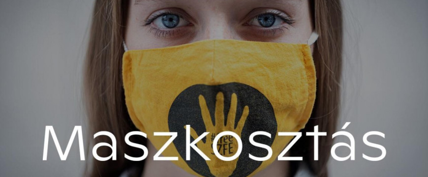 Szeretne SZFE-maszkot „önkéntes adományért” cserébe? 