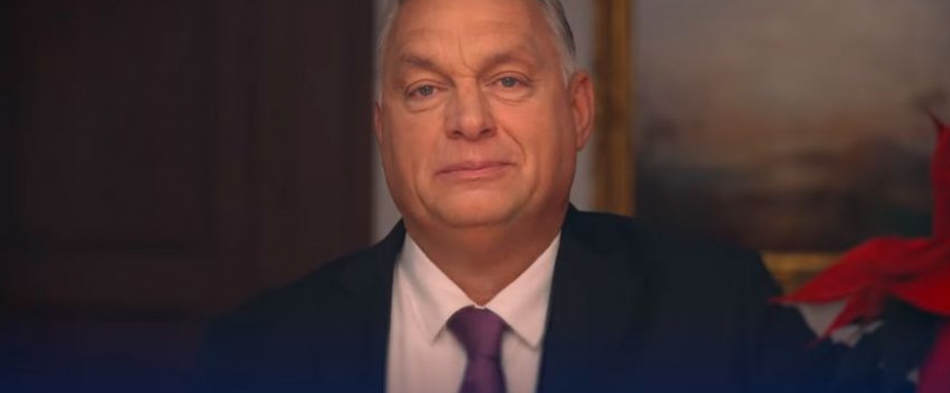 Orbán Viktor nem fél a krampusztól + VIDEÓ