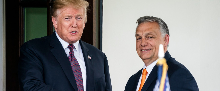 Donald Trump: Orbán Viktor egy szívós, okos ember 